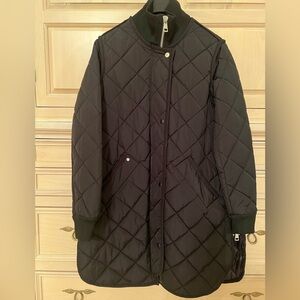 Adroit Atelier Libby Quilted Coat Black